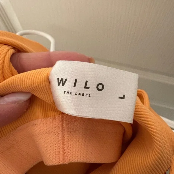 Wilo Ruched Sports Bra NWOT - Picture 7 of 8
